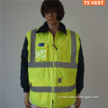 High Visibility Waterproof Safety Yellow Reflective Jacket